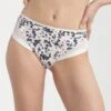 DIM Culotte Generous Microfibre Et Tulle Imprimé Fleuri -Célèbre Lingerie Magasin 707896 C01 zoomx