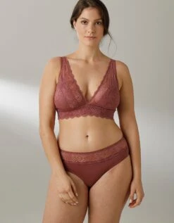 Culotte Forme Midi Microfibre Et Dentelle Stretch Taripa - Lot De 2 12 Culotte Forme Midi Microfibre Et Dentelle Stretch Taripa - Lot De 2 -Célèbre Lingerie Magasin 707909 C02 zoomx vue4