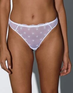 String Brodé Et Tulle Plumetis Lolak -Célèbre Lingerie Magasin 707912 C01 zoomx vue4