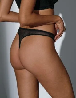 String Brodé Et Tulle Plumetis Lolak -Célèbre Lingerie Magasin 707912 C02 zoomx vue5