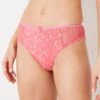 Culotte Midi Dentelle Coton Imprimé "feuilles" Tropea - Lot De 4 1 Culotte Midi Dentelle Coton Imprimé "feuilles" Tropea - Lot De 4 -Célèbre Lingerie Magasin 707922 C01 zoomx